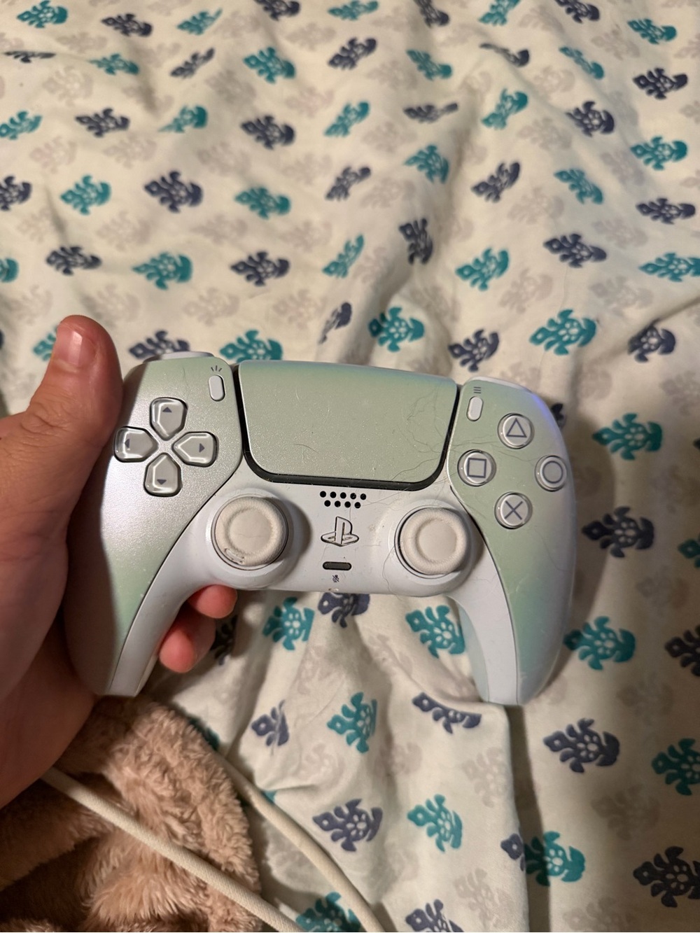 Sony PS5 DualSense Wireless Controller - White with Grey
